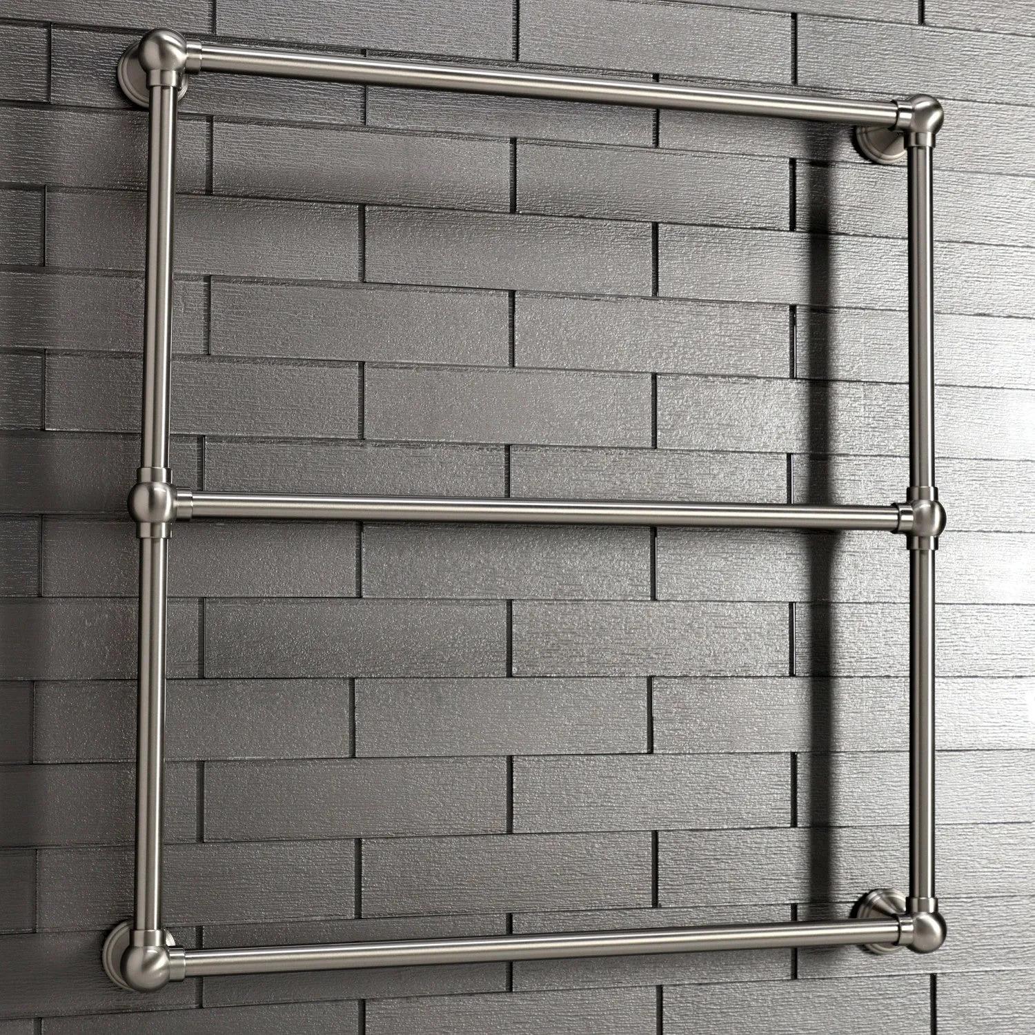 Maximilien 30-Inch Wall Mount 3-Bar Towel Rack