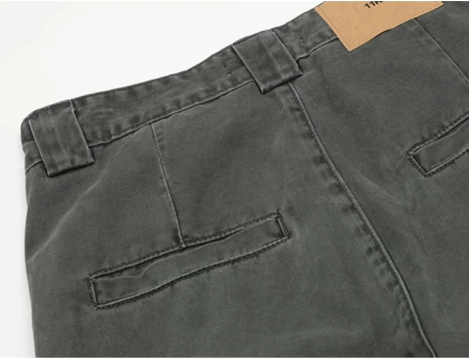 Mens Fashion Street Maxi Cargo Trousers Casual Versatile Hipster Pants Plus Size Multi Pocket Trendy Military Combat Overalls