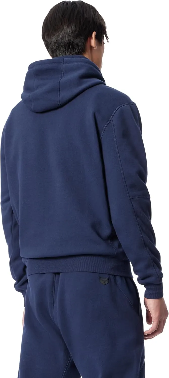 Men's Nova Drawstring Hoodie Pullover with Ribbed Cuffs and Waist Standard
