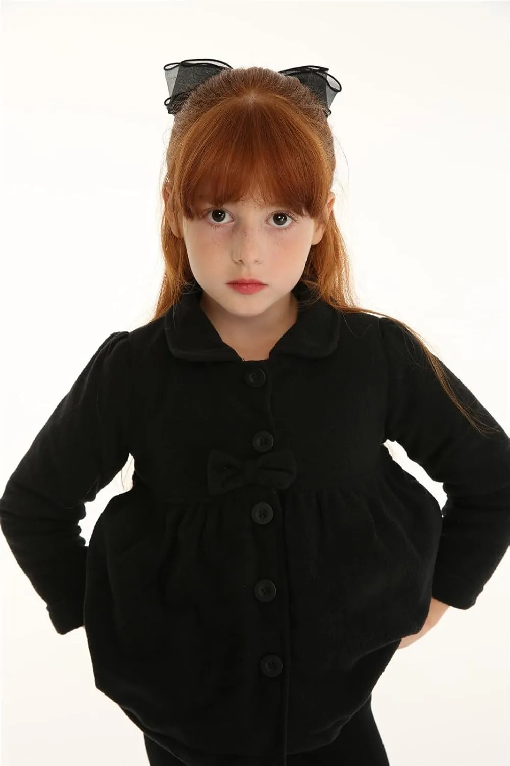 Mud Kingdom Little Girl Fleece Jacket Coat