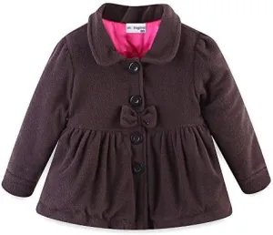 Mud Kingdom Little Girl Fleece Jacket Coat