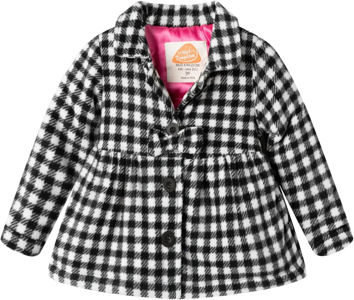 Mud Kingdom Little Girl Fleece Jacket Coat