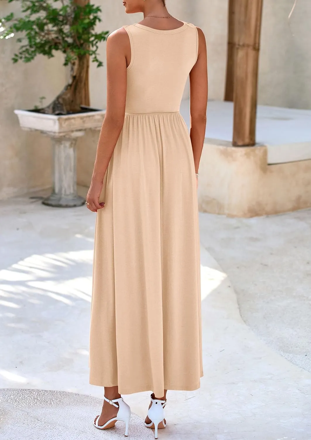 PRETTYGARDEN Wedding Guest Dresses for Women 2025 Summer Formal Gala Maxi Dress Ruffle Mermaid Cocktail Long Dresses