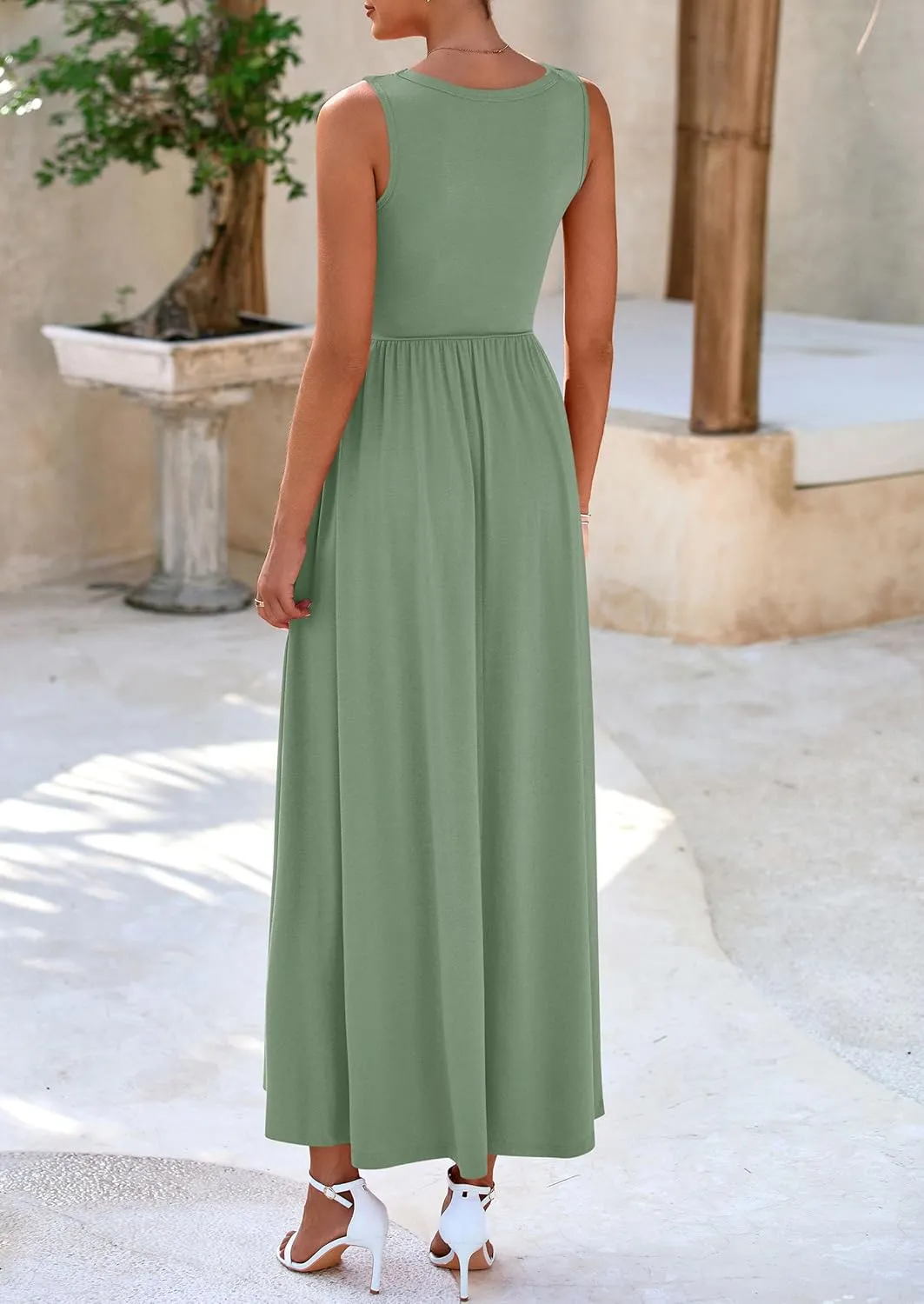 PRETTYGARDEN Wedding Guest Dresses for Women 2025 Summer Formal Gala Maxi Dress Ruffle Mermaid Cocktail Long Dresses