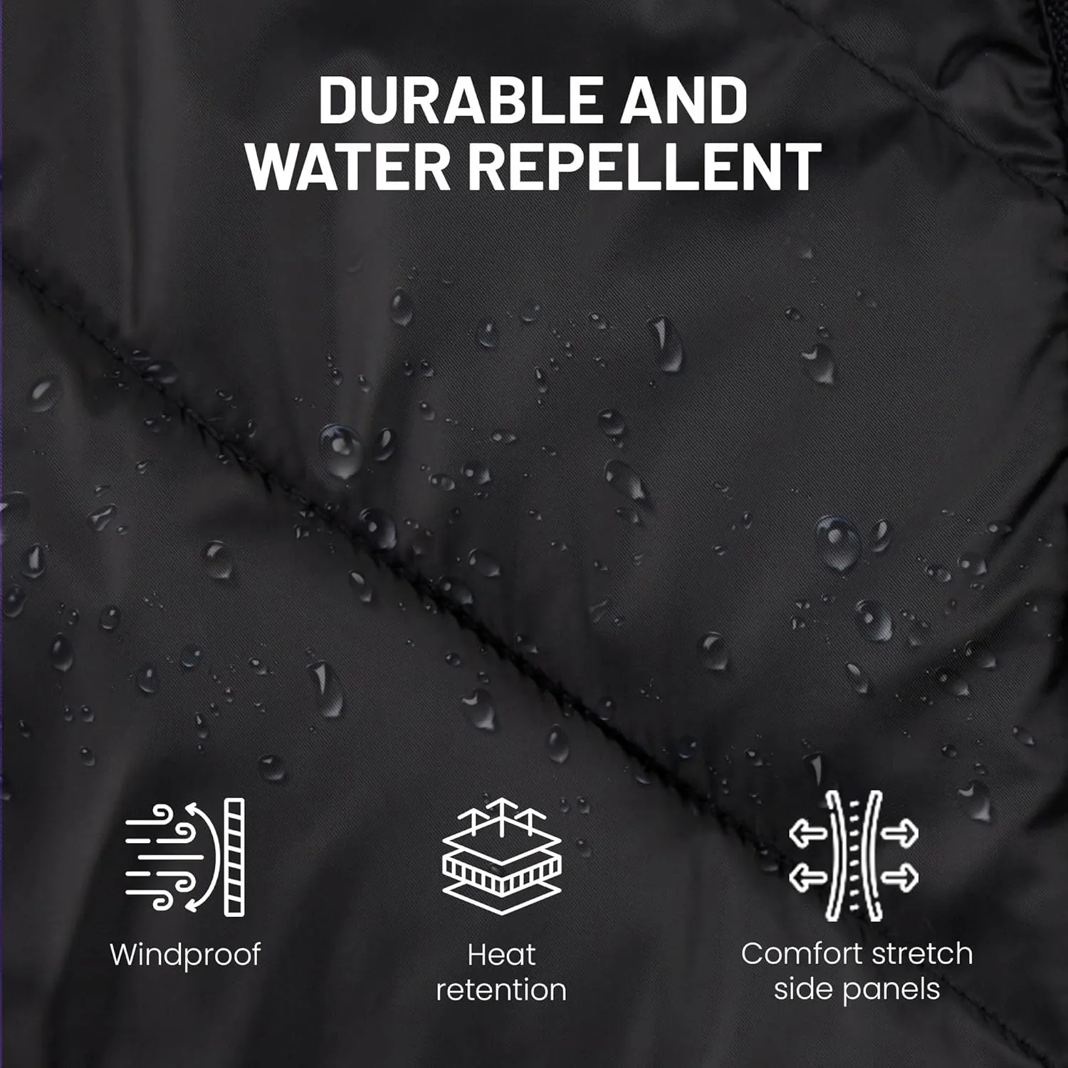 Quilted Vest for Women - Casual Lightweight Sleeveless Warm Winter Jacket - Modern Windproof Zip Up Women Vest