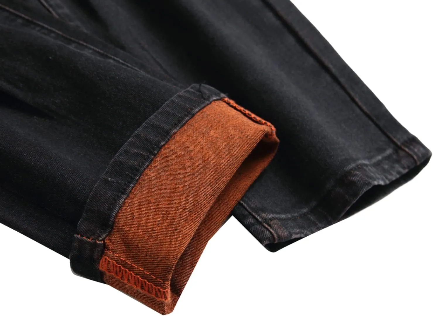 RANMCC Men's Printed Stretch Skinny Jeans Premium Slim Fit Fashionable Designs Denim Pants Jeans