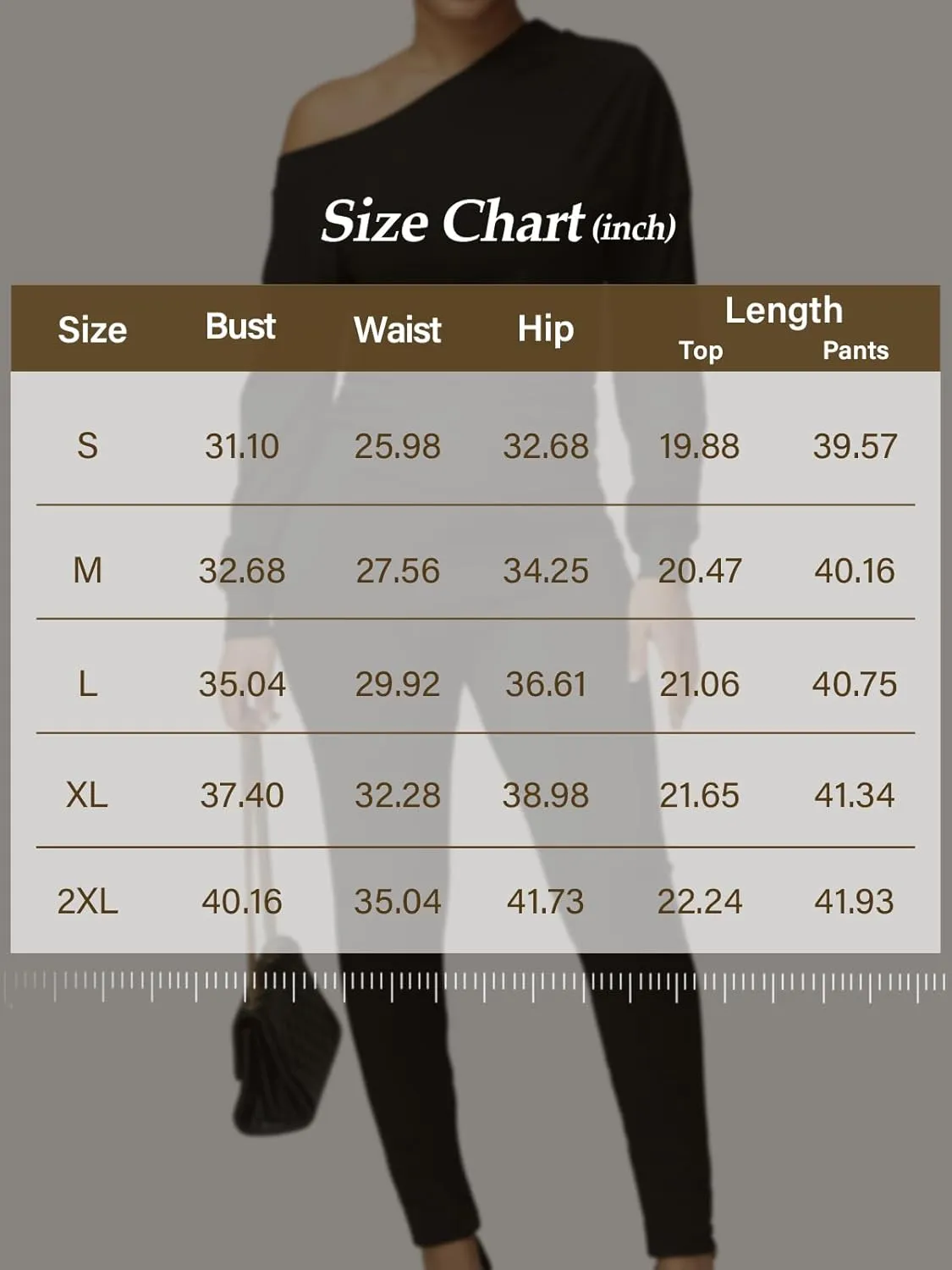 Sexy 2 Piece Outfits for Women One Off Shoulder Tops Ribbed Pant Set Tracksuit Clubwear