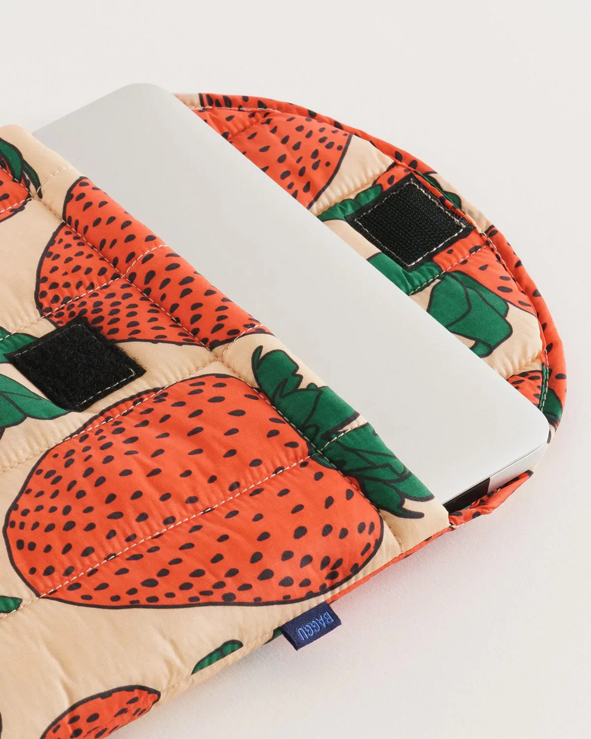 Strawberry Puffy Laptop Sleeve