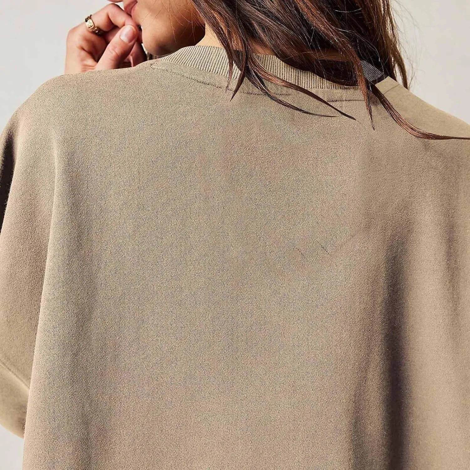 Sweatshirt Dresses for Women 2024 Casual Long Sleeve Patchwork Tops Oversized Crewneck Pullover Fashion Mini Dress