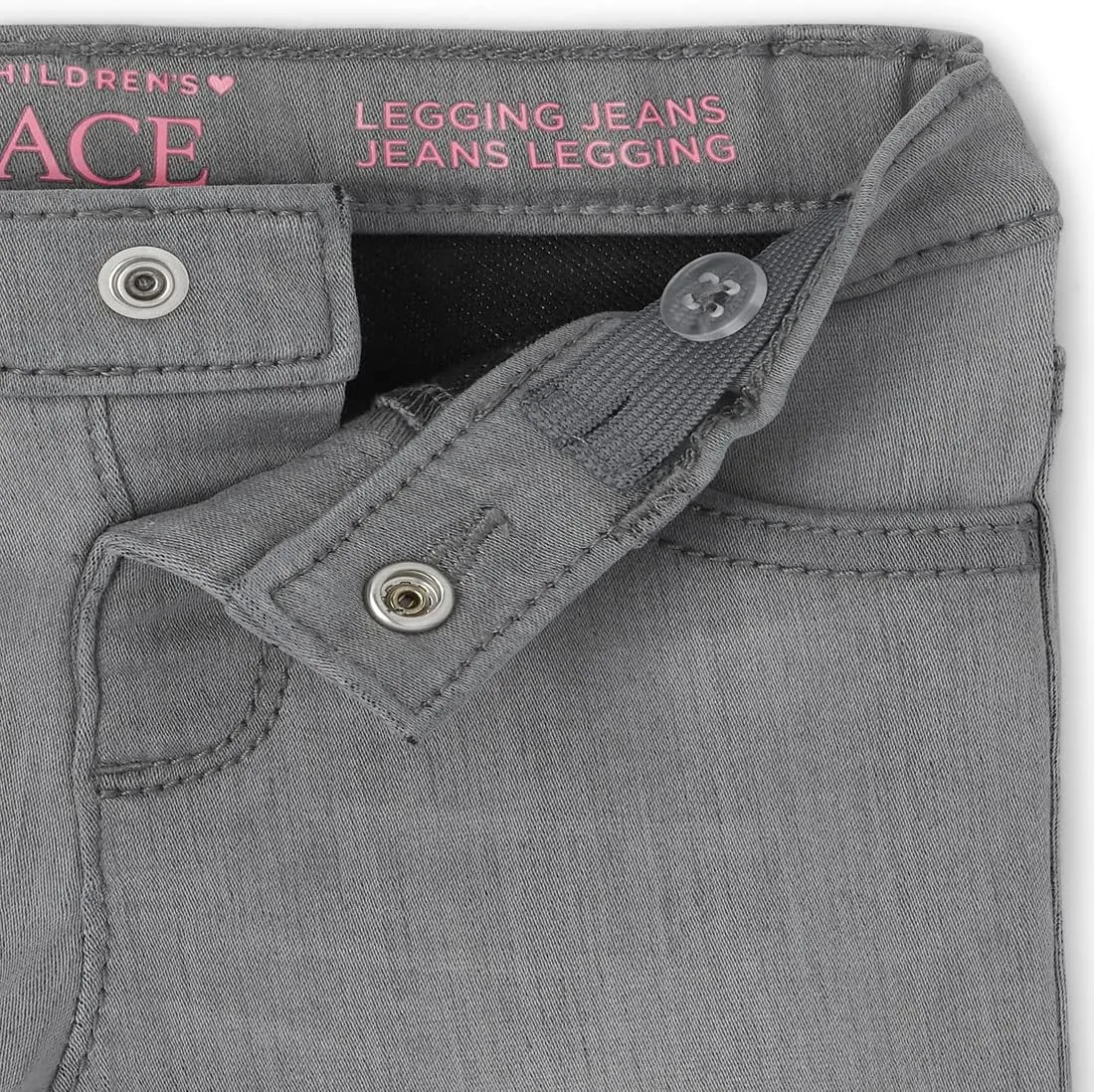 The Children's Place Baby Girls' and Toddler Super-Soft Stretch Denim Jeggings