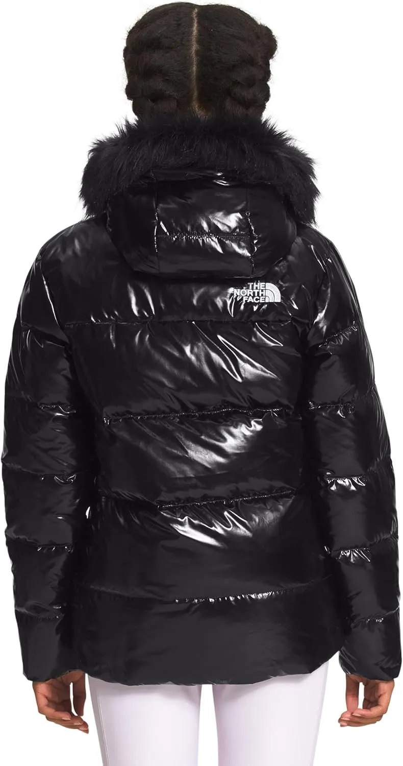 The North Face Girls' Printed North Down Fleece-Lined Parka - Youth