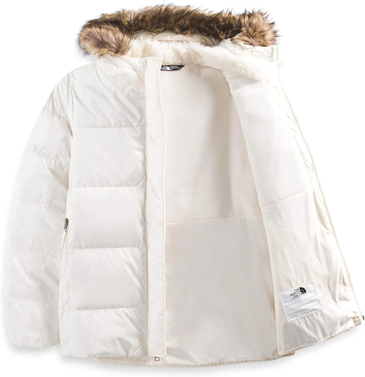 The North Face Girls' Printed North Down Fleece-Lined Parka - Youth