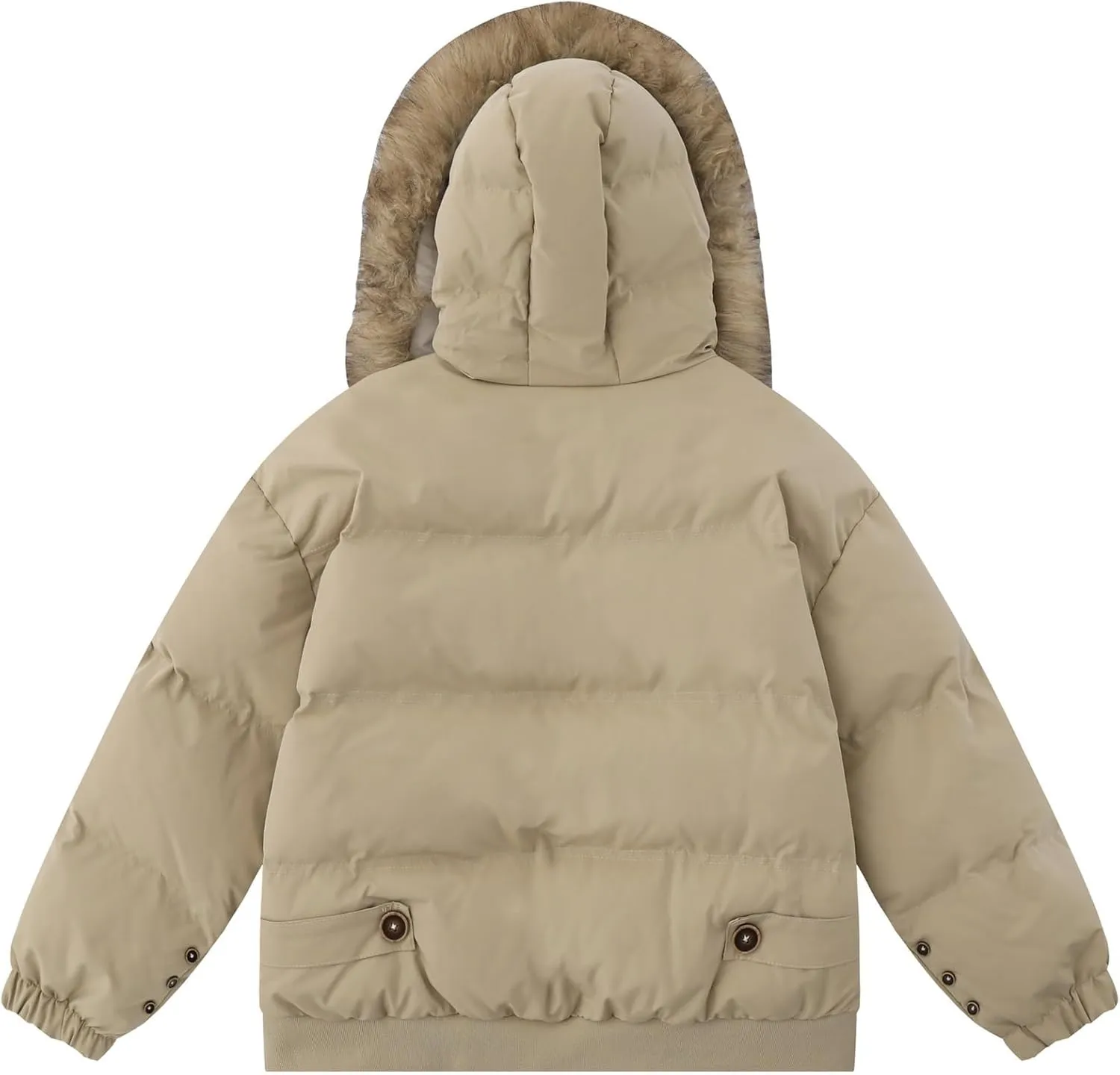 Thickened Winter Cotton-padded Coat Men And Women With Loose Cotton-padded Coat Couple Coat Bread