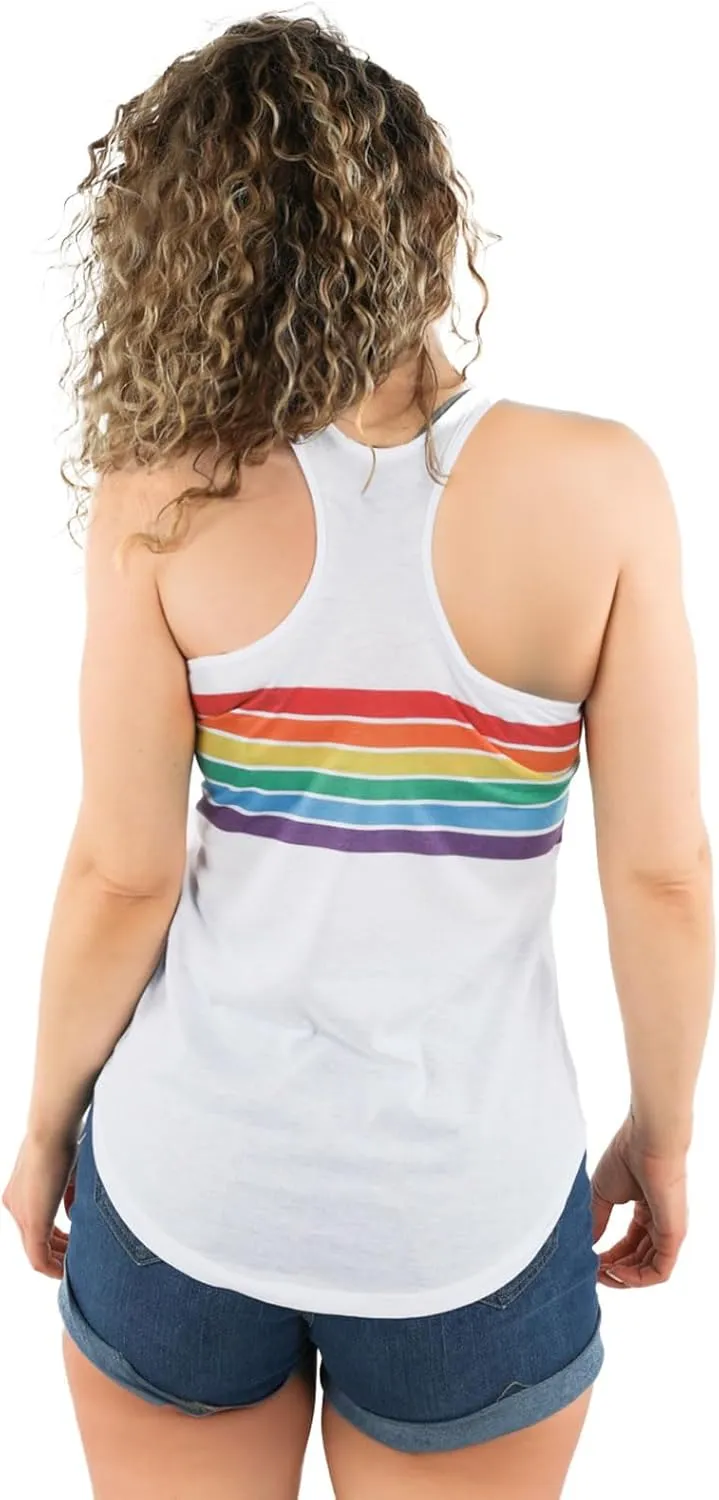 Tipsy Elves Women's Cut Pride LGBQTIA  Tank Tops for Fetivals and Parades