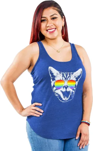 Tipsy Elves Women's Cut Pride LGBQTIA  Tank Tops for Fetivals and Parades