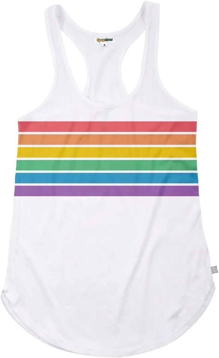 Tipsy Elves Women's Cut Pride LGBQTIA  Tank Tops for Fetivals and Parades