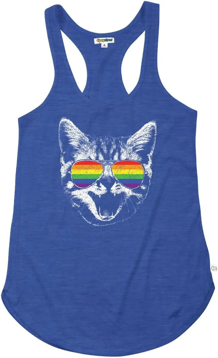 Tipsy Elves Women's Cut Pride LGBQTIA  Tank Tops for Fetivals and Parades