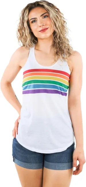 Tipsy Elves Women's Cut Pride LGBQTIA  Tank Tops for Fetivals and Parades