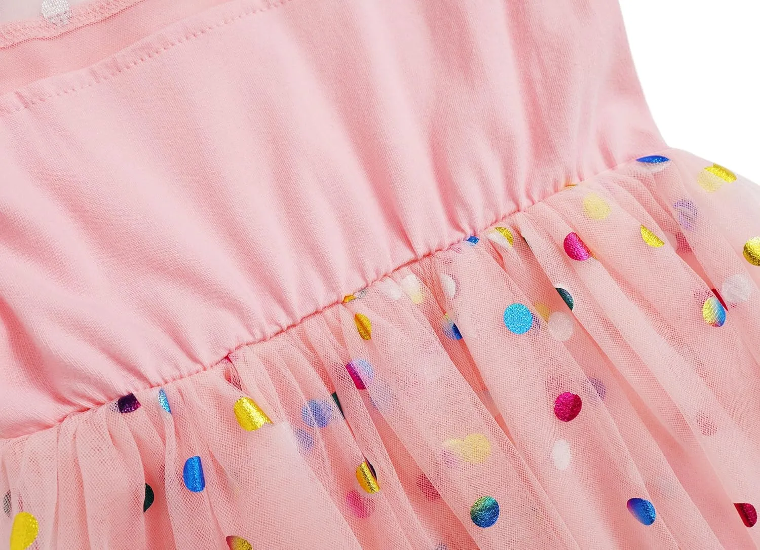 Toddler Baby Girl Tutu Tulle Dress Sleeveless Fluffy Cute Party Sundress