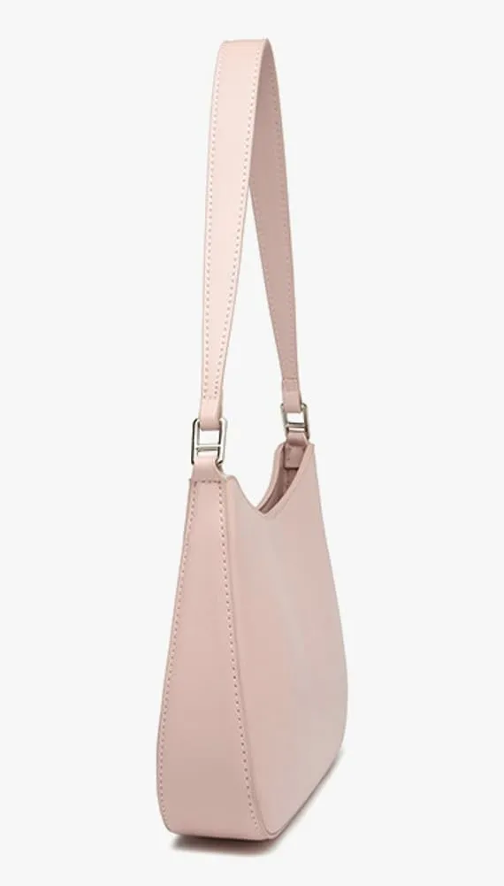Trendy Purses for Women 2024 Versatile Solid Color Shoulder Bag Handbags Going Out Purse Simple Hobo Bag Underarm Bag
