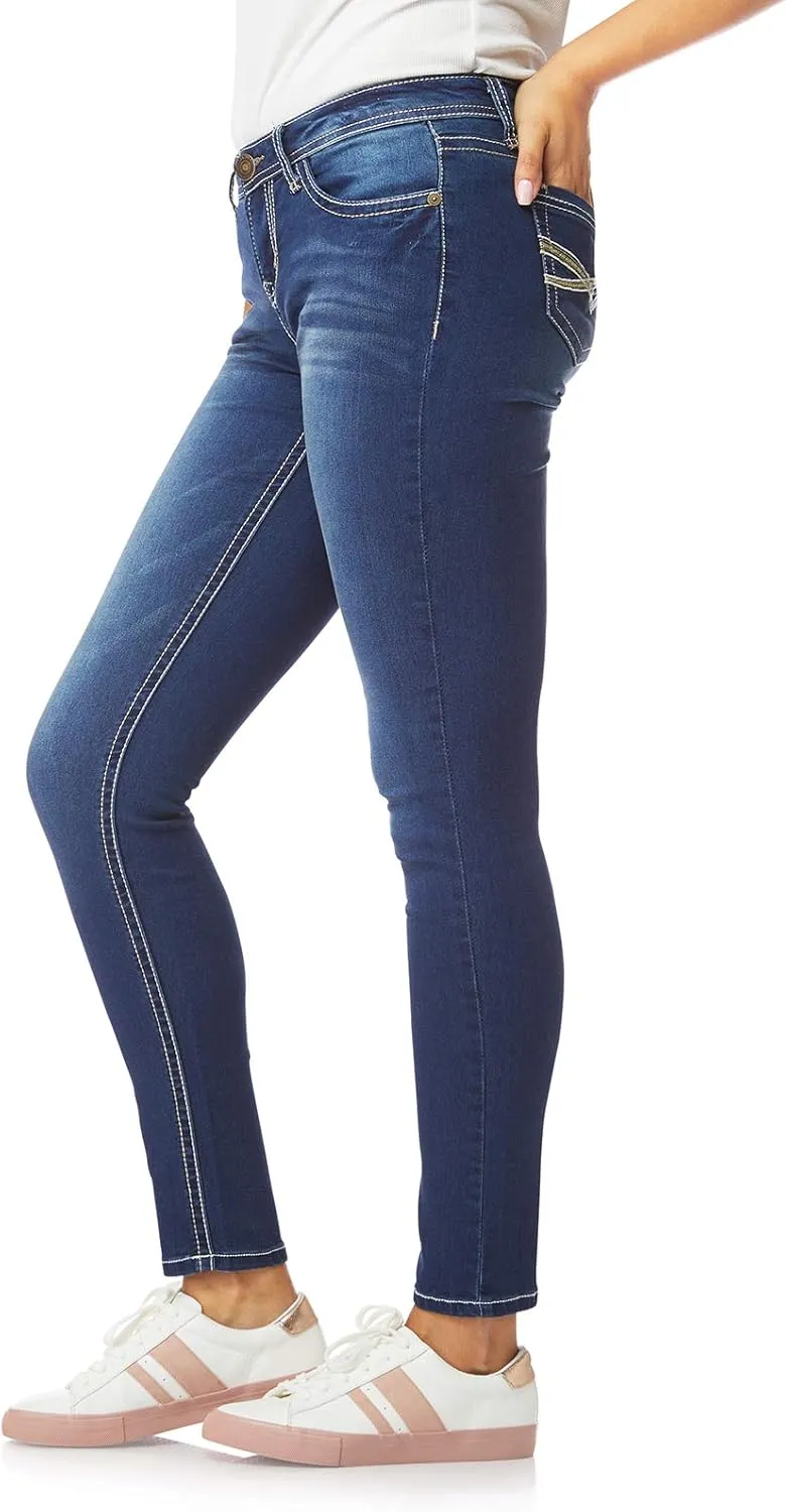 WallFlower Women's Irresistible Denim Jegging High-Rise Insta Soft Juniors Jeans (Standard and Plus)