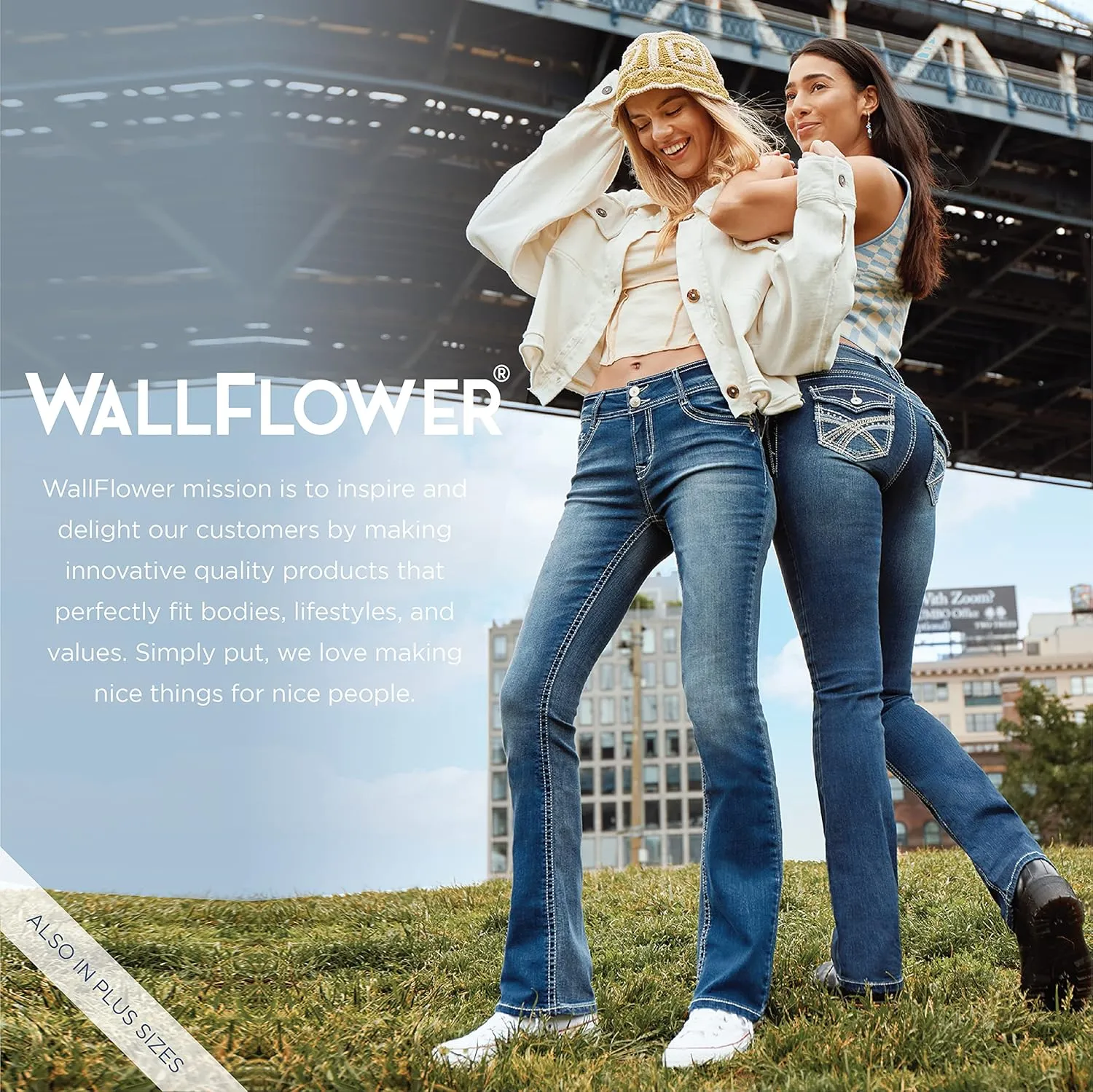 WallFlower Women's Sassy Ankle Skinny High-Rise Insta Soft Juniors Jeans