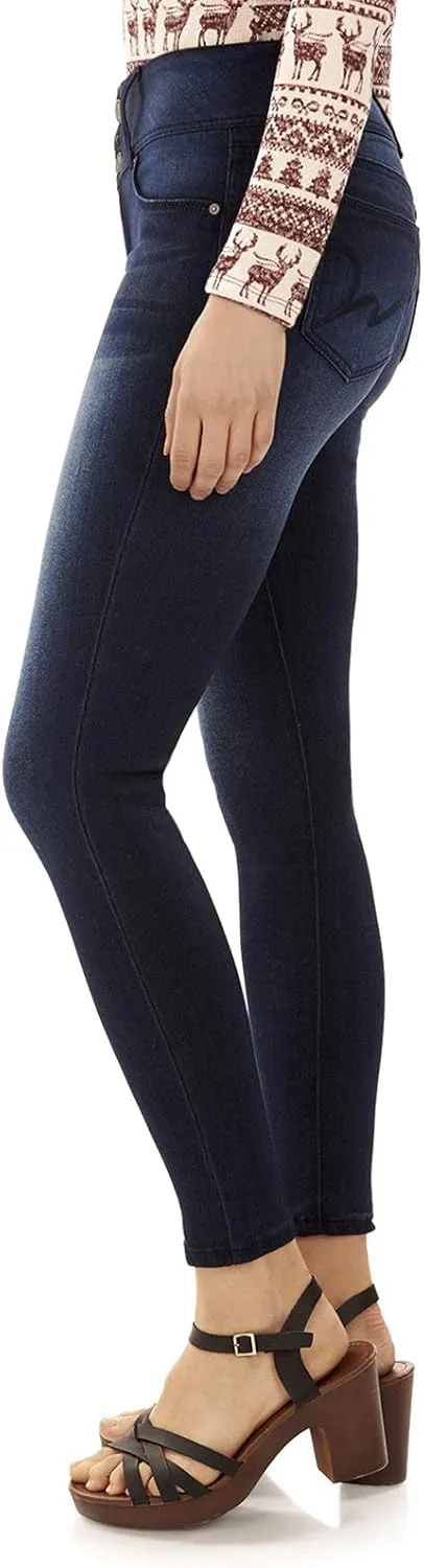 WallFlower Women's Sassy Skinny High-Rise Insta Soft Juniors Jeans (Standard and Plus)