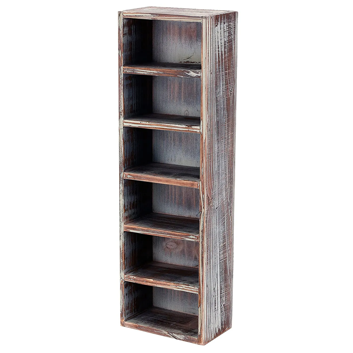 White Whale Wooden Wall Mounted Vertical Storage Sunglasses Display Case Stand