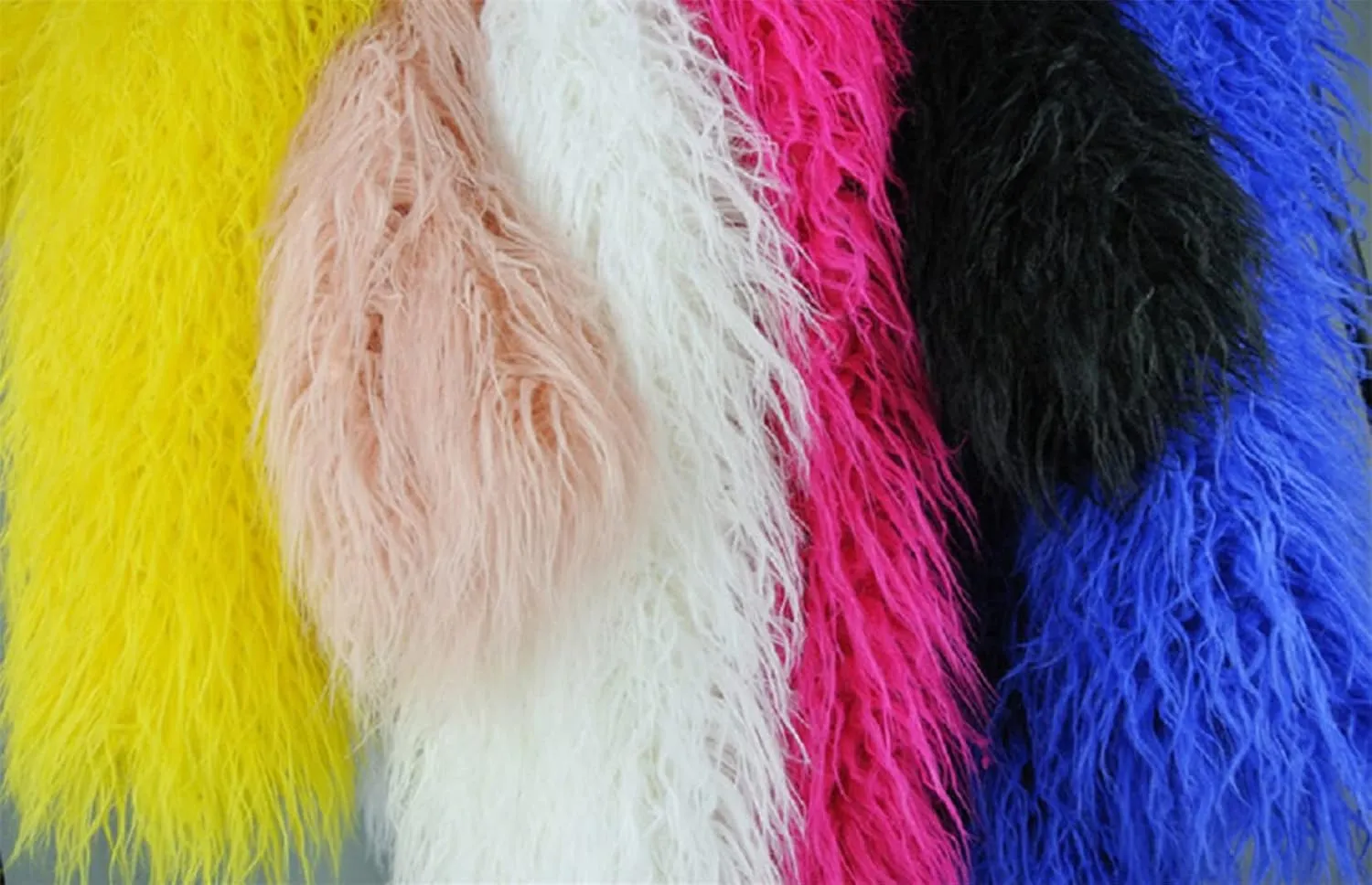 Winter Fluffy Faux Fur Coat Women's Shaggy Jacket Long Sleeve Outwear