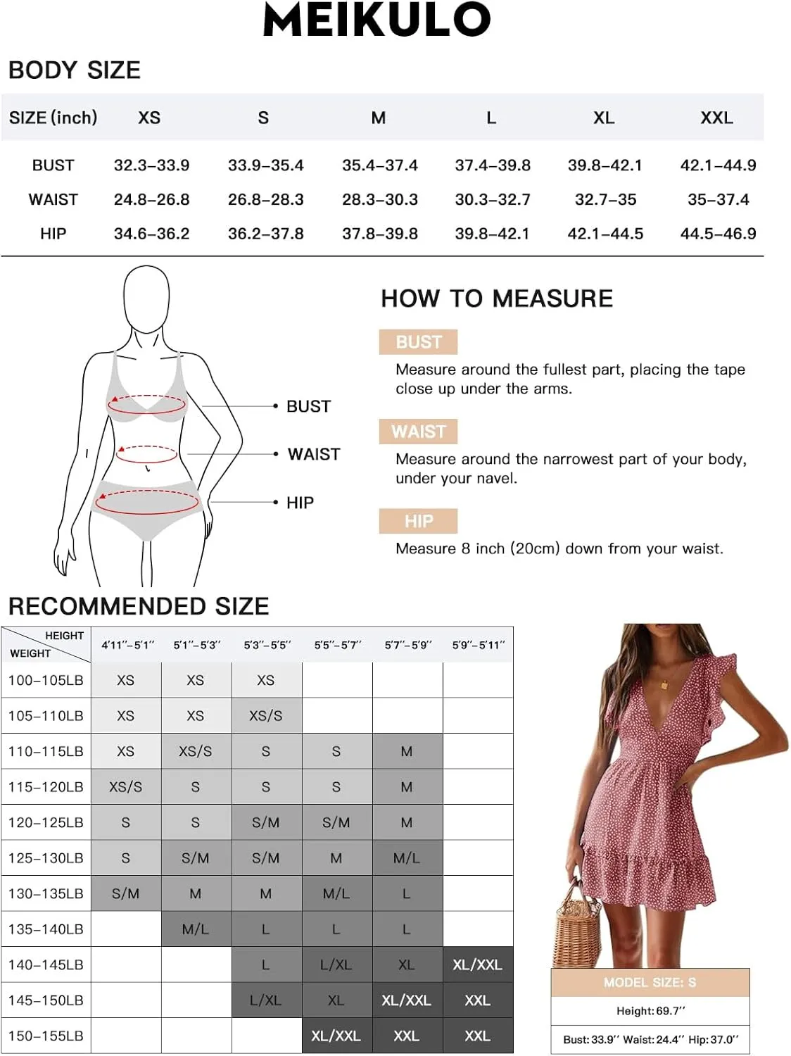 Women Floral Mini Dress Sexy V Neck Ruffle Flutter Sleeve Polka Dot Summer Dresses