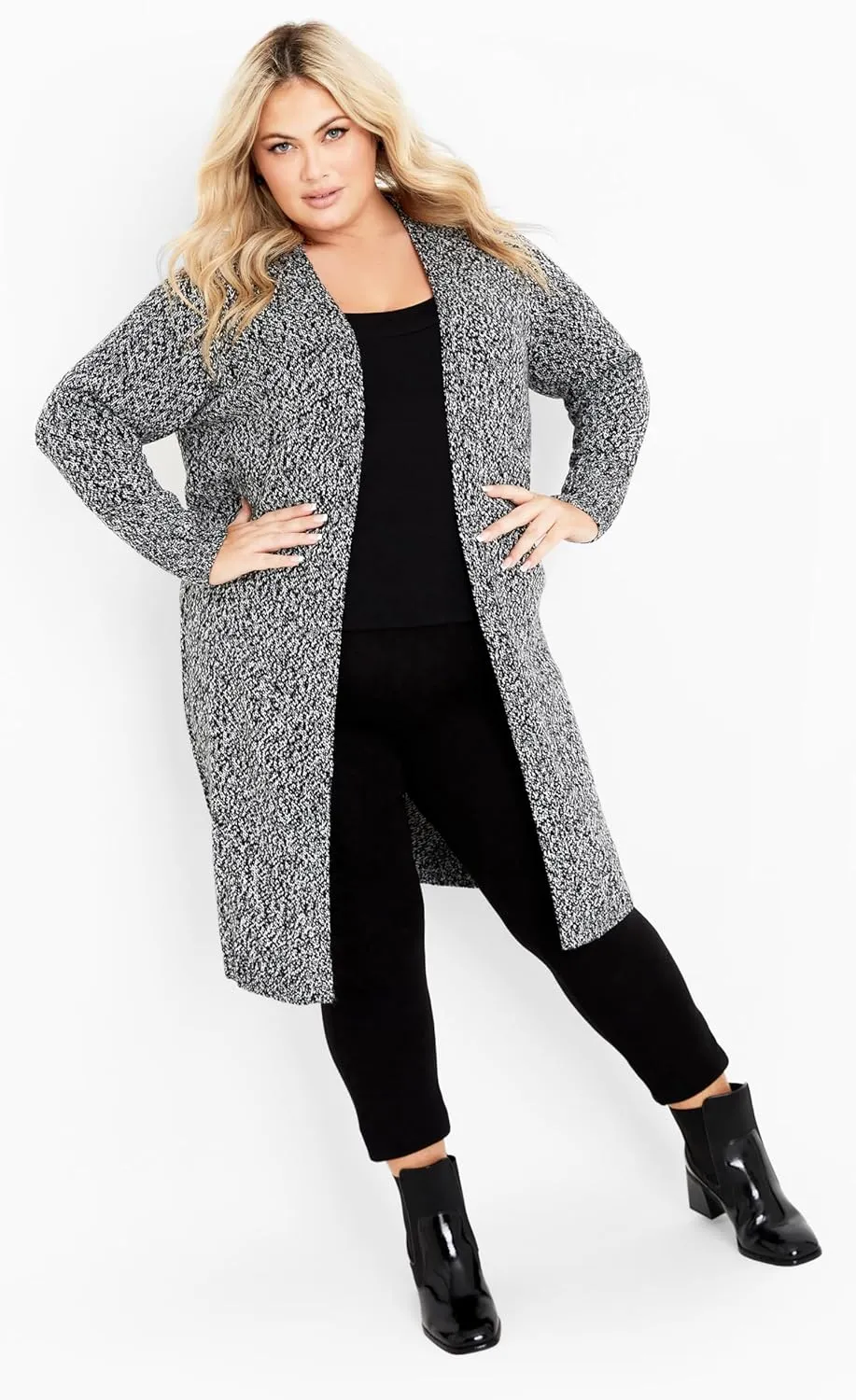 Women's Plus Size Cardi Charmed