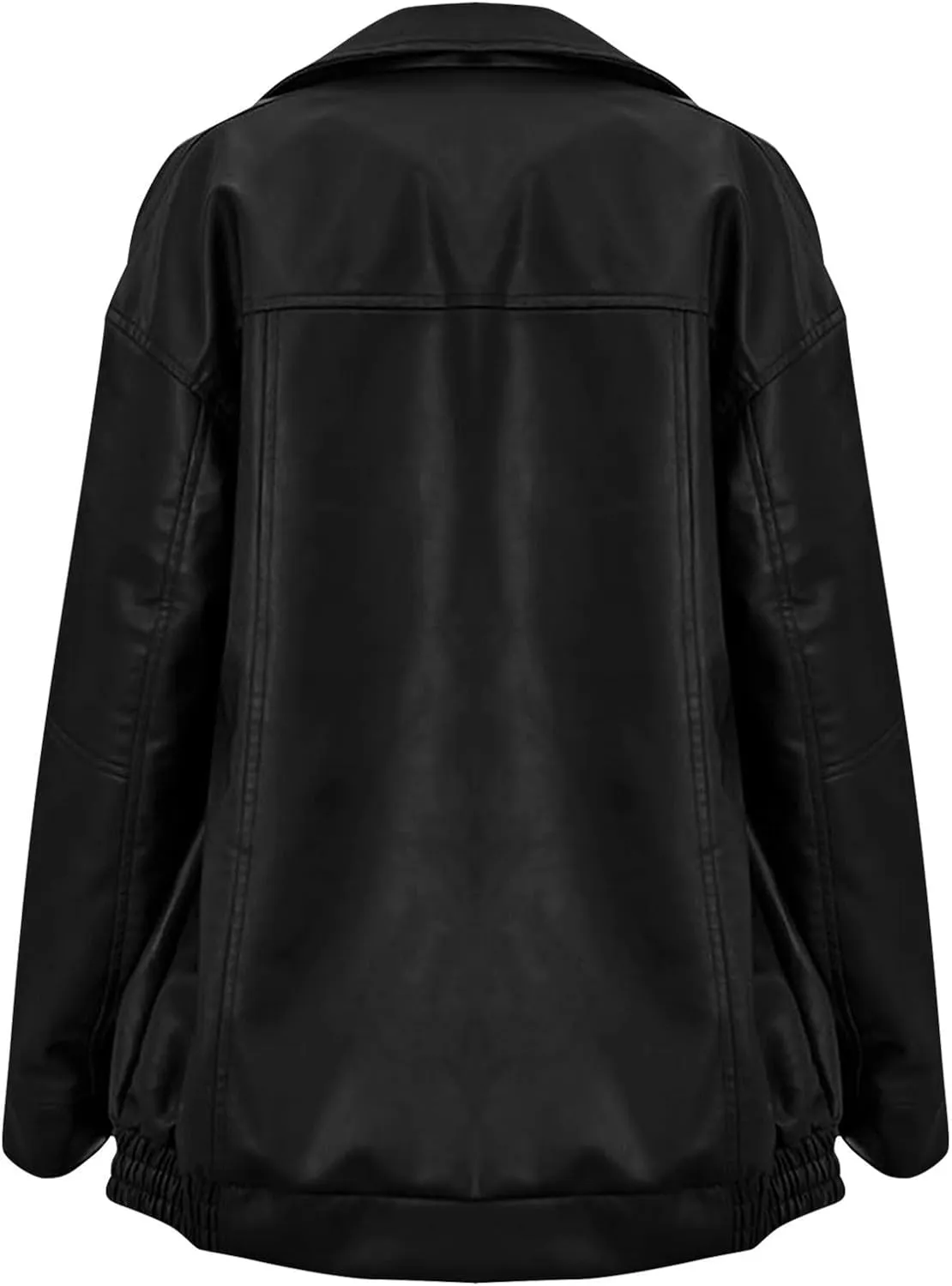 Womens Trendy Oversized Leather Jackets Faux Suede 2024 Fall Fashion Motorcycle Biker Coats Winter Cool Outfits Clothes