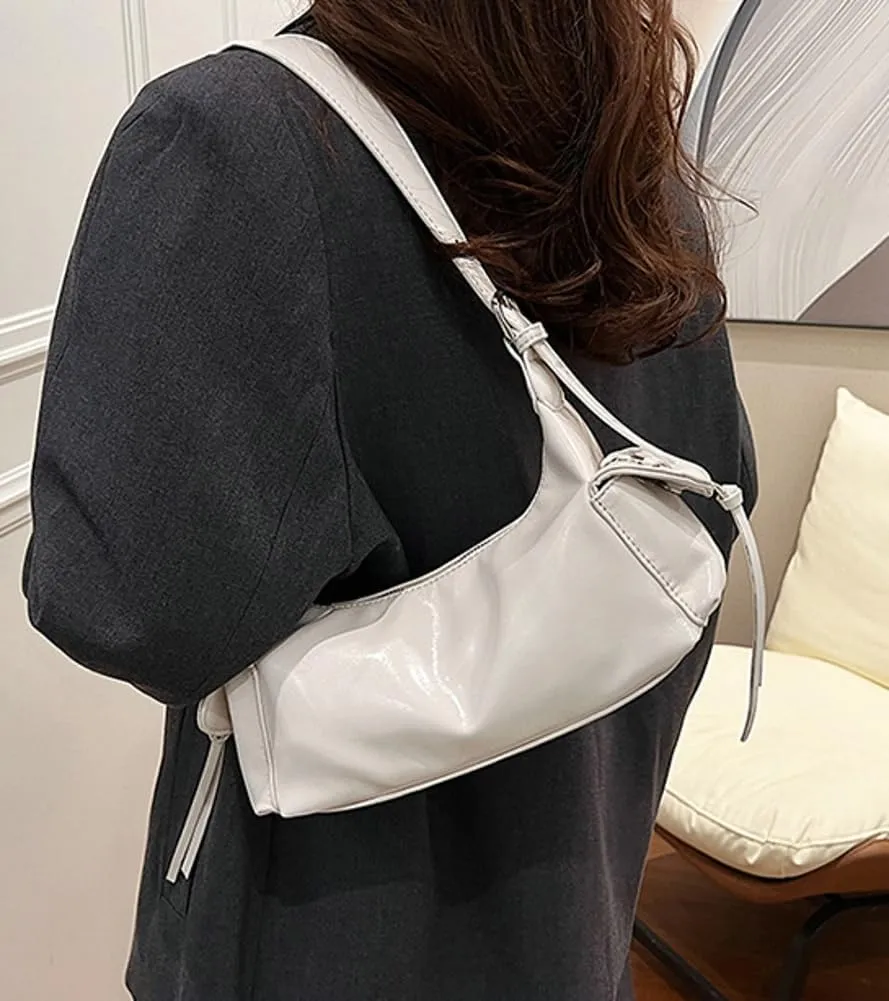 Y2k Shoulder Bag for Women, Multi-Pockets Goth Purse Trendy Handbag Purse with Adjustable Strap