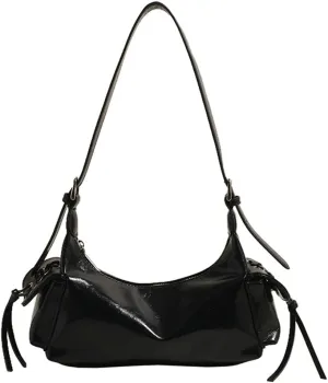 Y2k Shoulder Bag for Women, Multi-Pockets Goth Purse Trendy Handbag Purse with Adjustable Strap