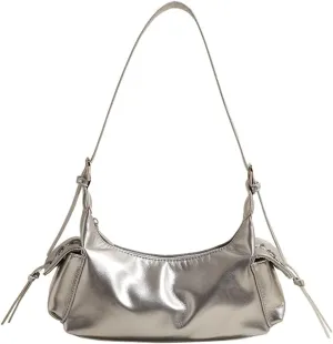 Y2k Shoulder Bag for Women, Multi-Pockets Goth Purse Trendy Handbag Purse with Adjustable Strap